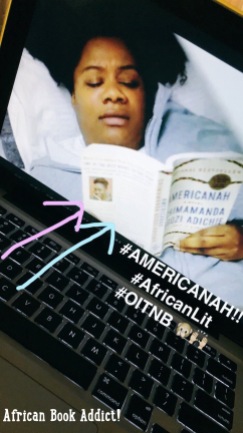'Americanah' by Chimamnda Adichie making an appearance on Neflix comedy-drama, 'Orange Is The New Black' season 4 (very upsetting season!)