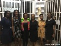 Sylvia Arthur, founder of private library - Libreria, in Accra with some of us who attended the preview opening of the space! Me: 1st person on the left; Arthur: 3rd person from the right